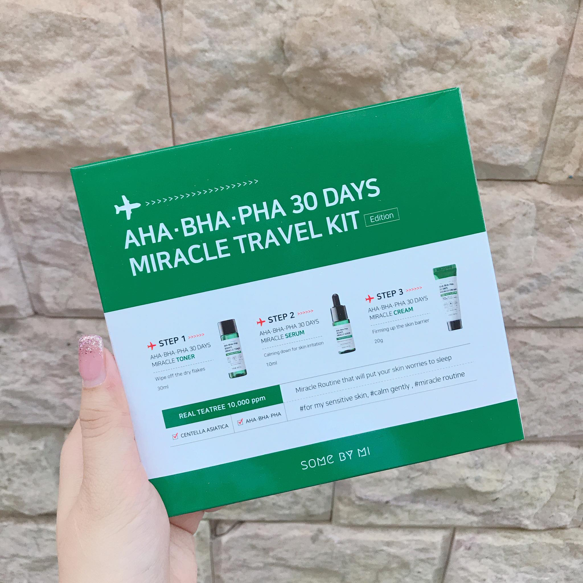 Bộ sản phẩm mini size Some By Mi AHA-BHA-PHA 30 Days Miracle Travel Kit