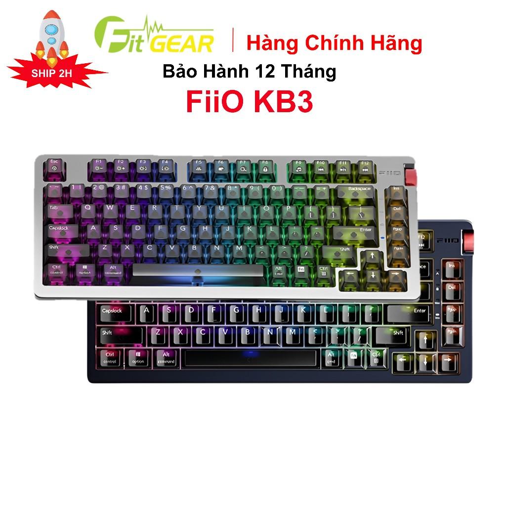 Bàn Phím Cơ FiiO KB3 - Hàng Chính Hãng - Bảo Hành 12 Tháng