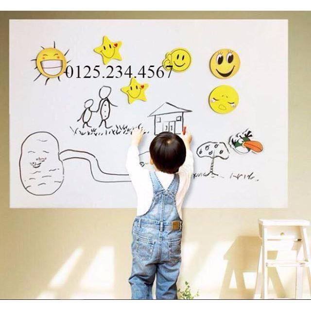 Decal dán tường Bảng Đen - Trắng - Xanh lá GIÁ SỐC