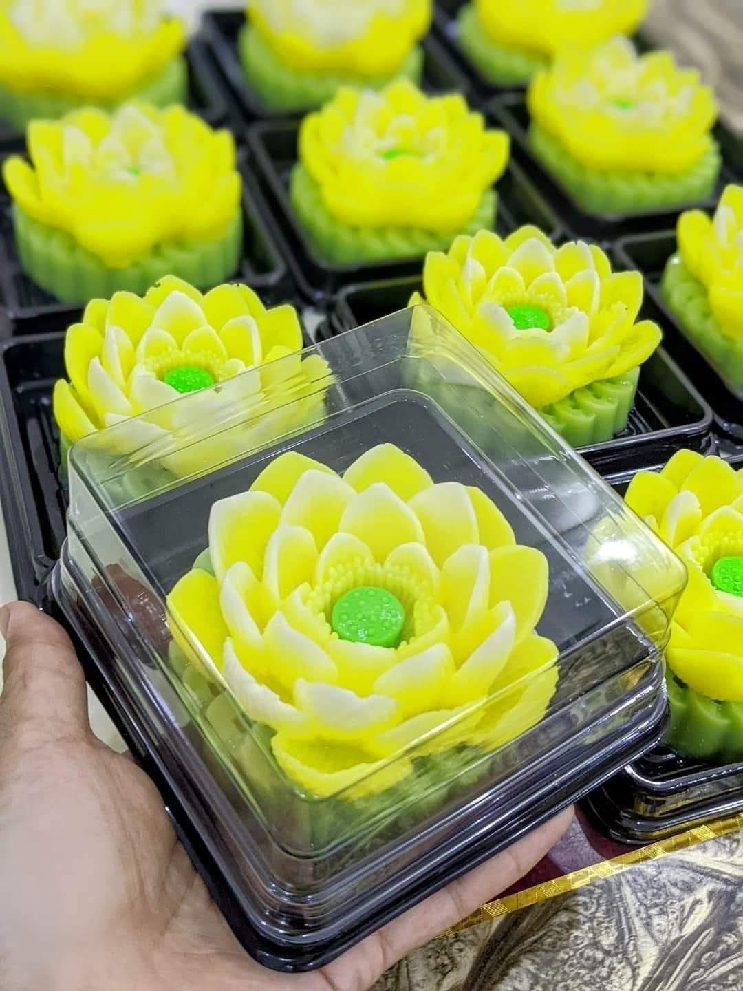 100 Hộp đựng bánh trung thu 200g đến 300G – Hộp đựng bánh rau câu – Hộp nhựa XY12