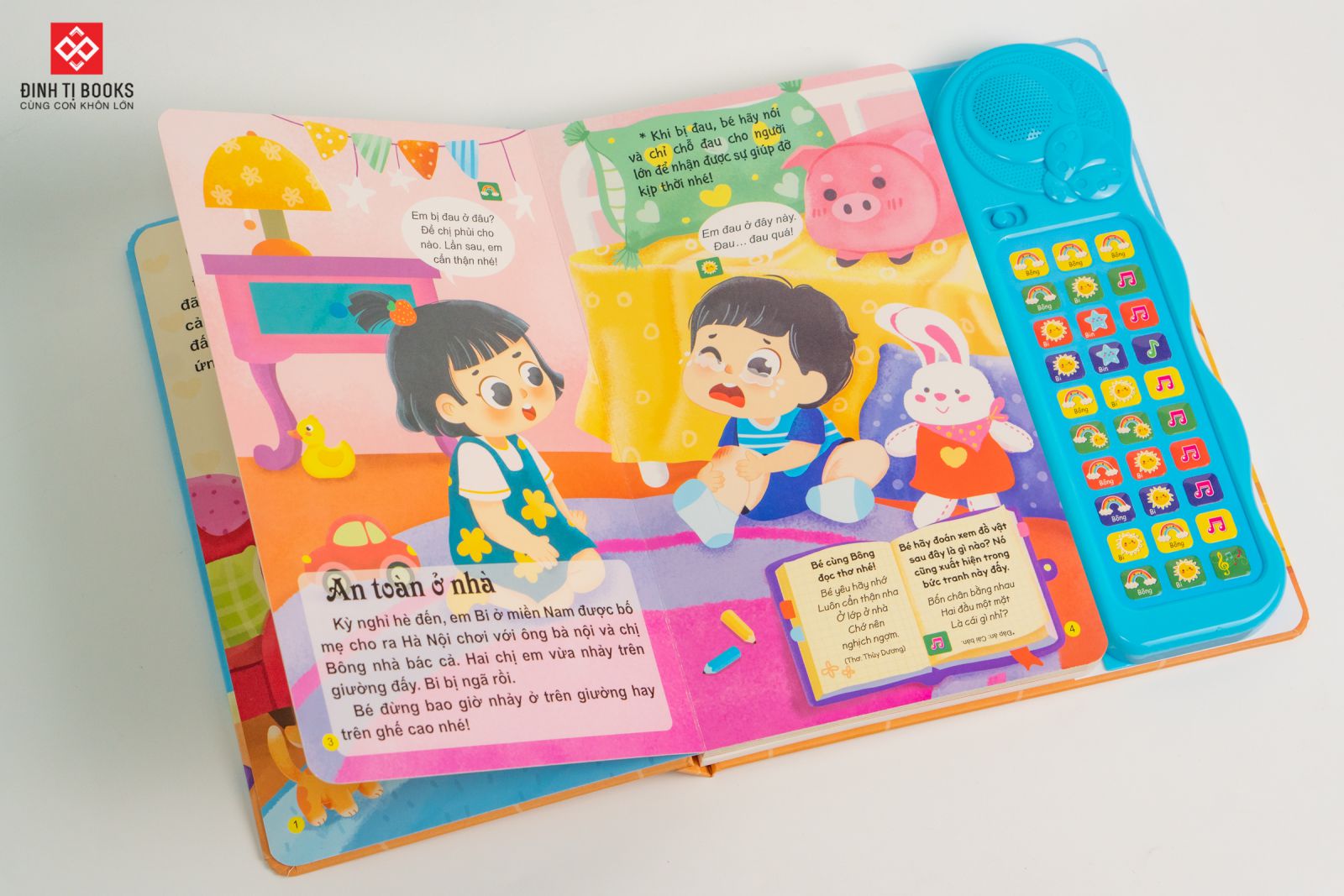 Sách Âm Thanh Đinh Tị - Bé Học Nói - Dành Cho Trẻ Từ 0 - 6 Tuổi
