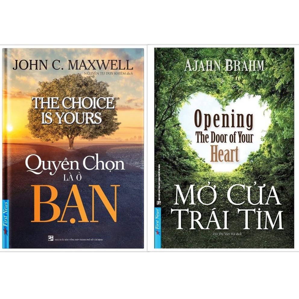 Sách - Combo Quyền chọn là ở bạn + Mở cửa trái tim - First News