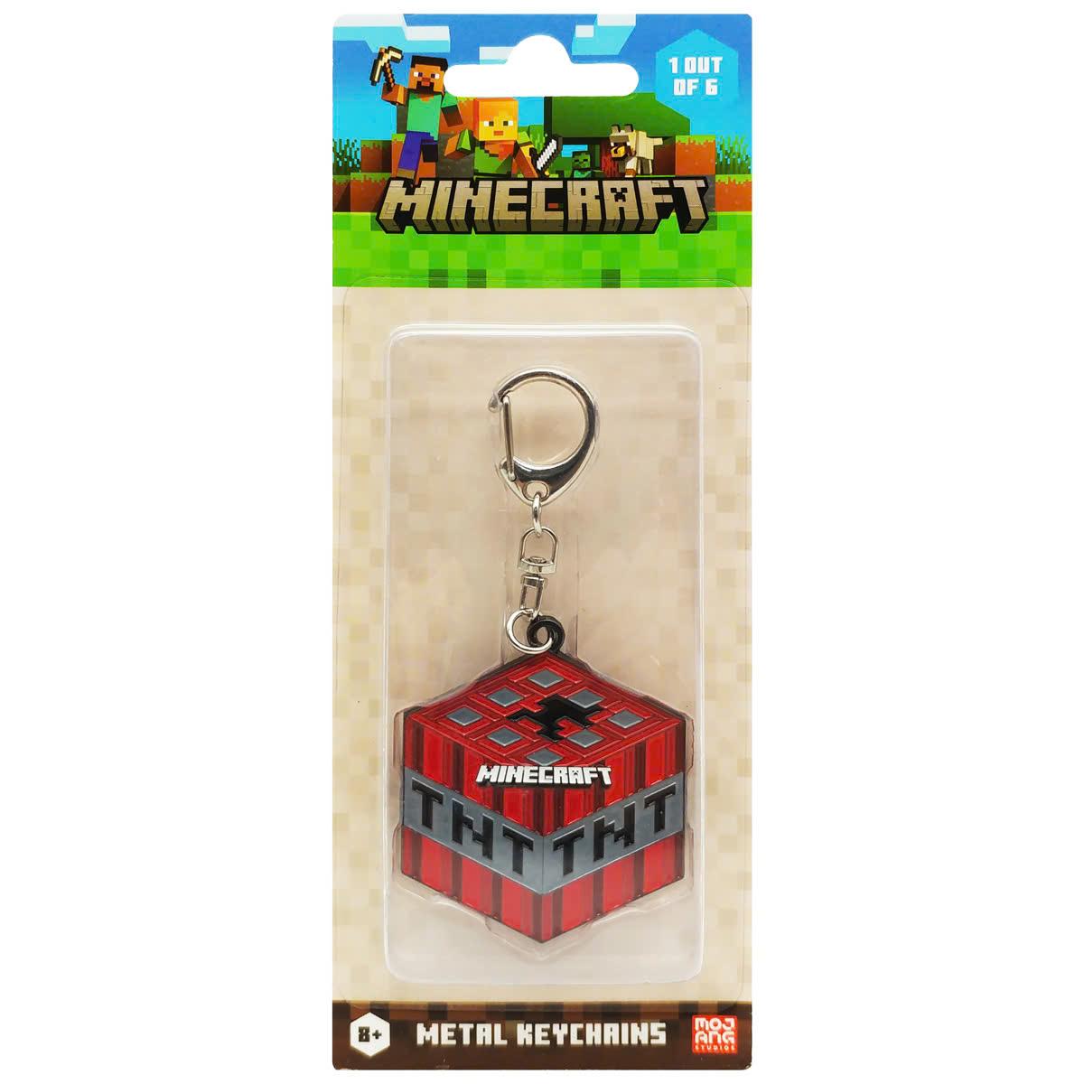Móc Khóa Minecraft Bằng Kim Loại Mẫu 5 - Mojang Studios TNT/MC6010