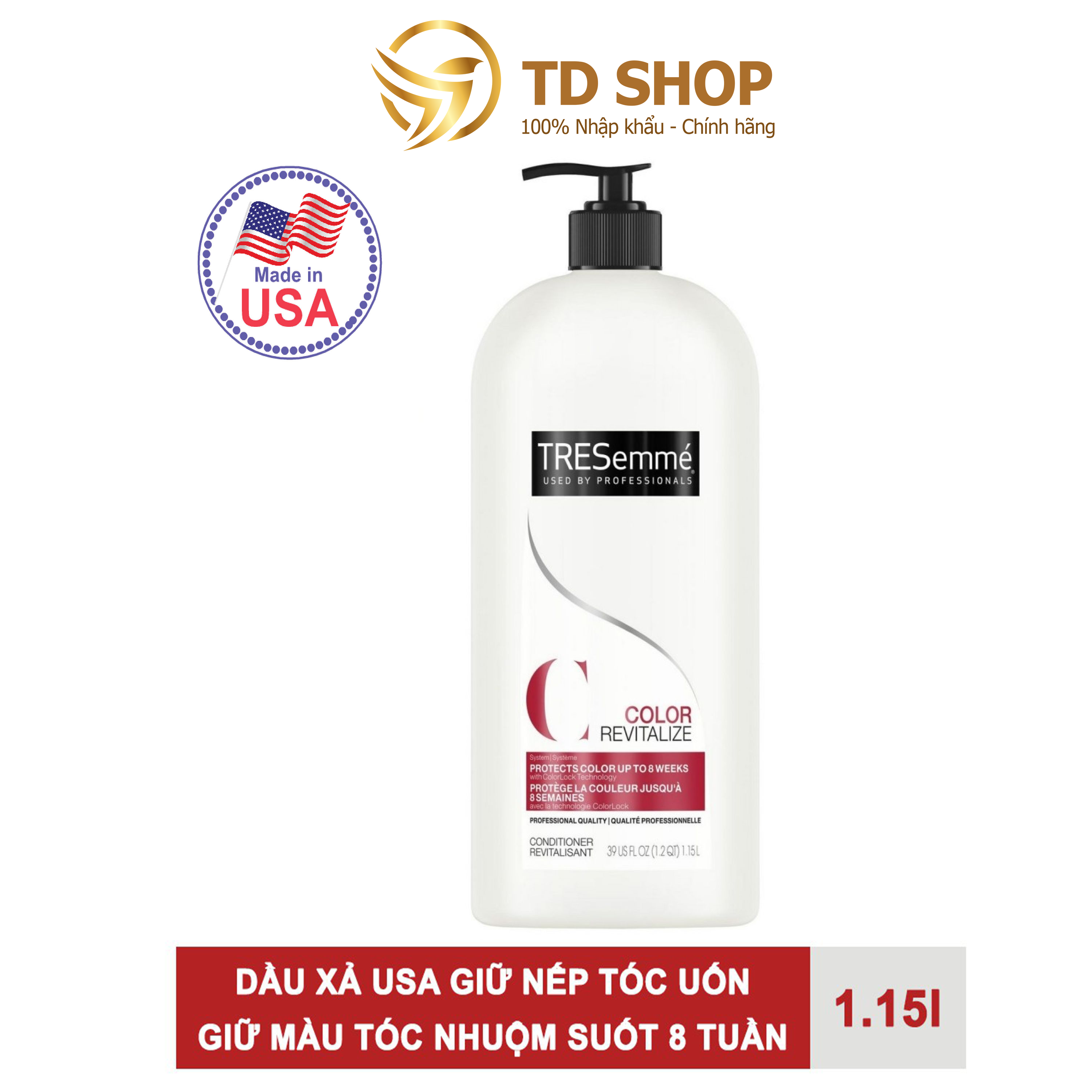 [NK Mỹ] Dầu xả TRESemmé nhiều mùi hương 1.15L - TD Shop