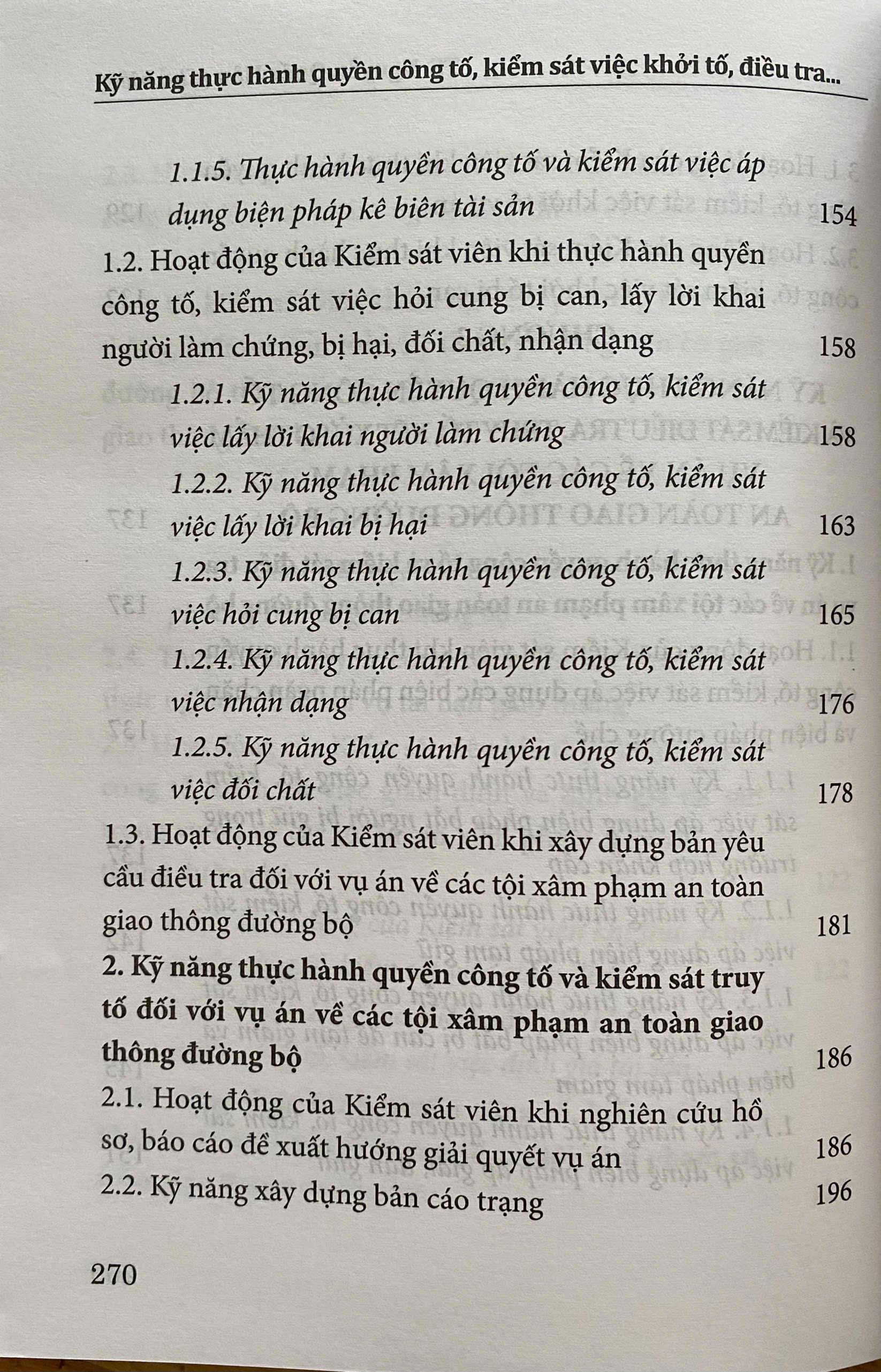 Kỹ Năng Thực Hành Quyền Công Tố, Kiểm Sát Việc Khởi Tố, Điều Tra, Truy Tố, Xét Xử Sơ Thẩm Vụ Án Về Các Tội X.  âm phạm An Toàn Giao Thông