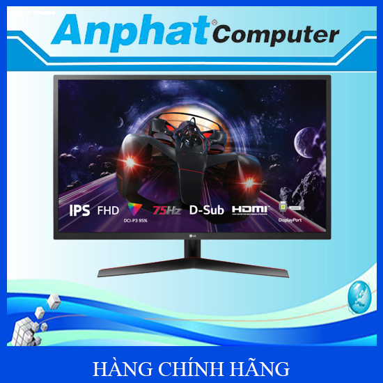 Màn hình LCD LG 32MP60G-B (31.5inch/1920 x 1080/IPS/75Hz/1 ms/FreeSync) - Hàng Chính Hãng