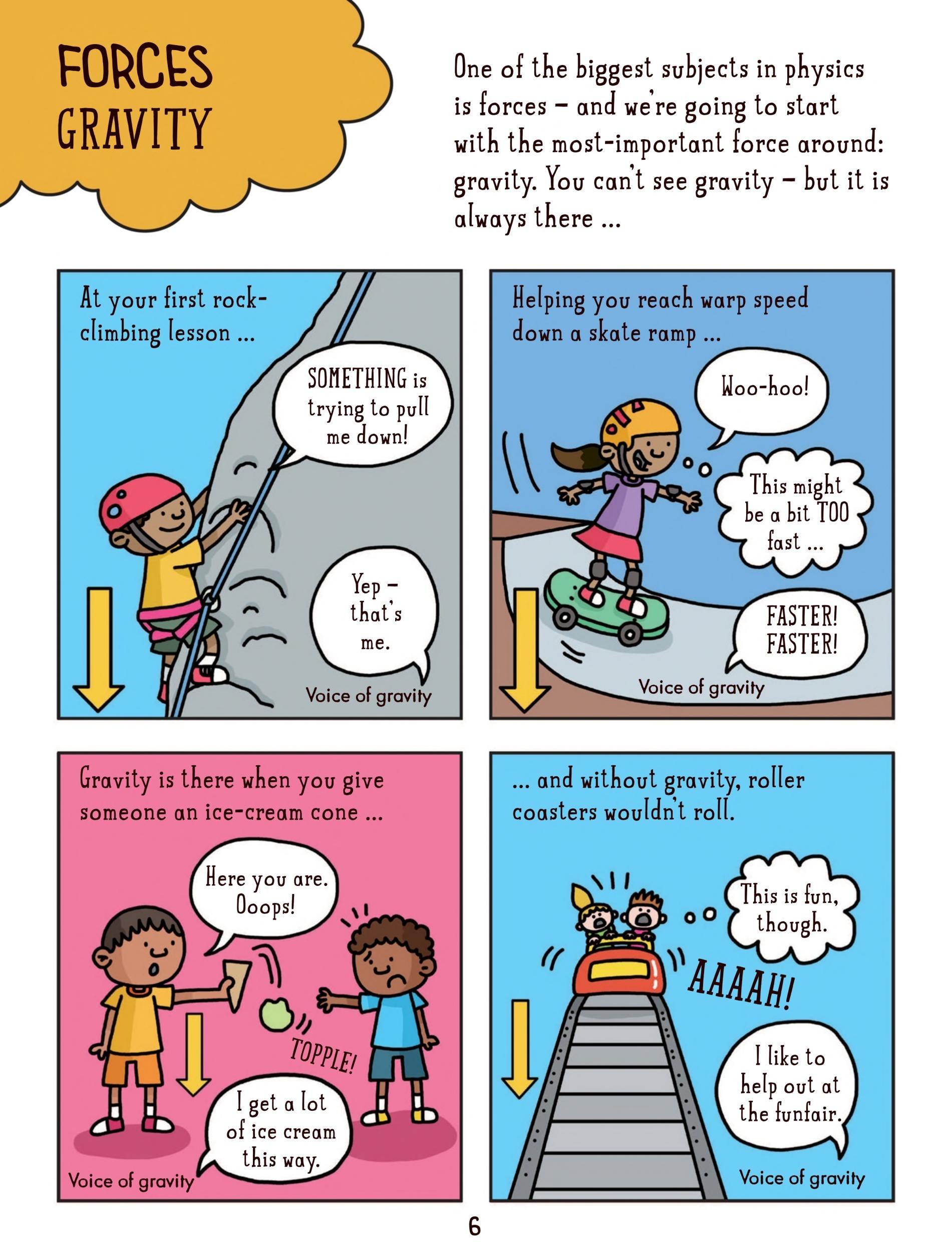 Sách ngoại văn: Comic Strip Science - Physics