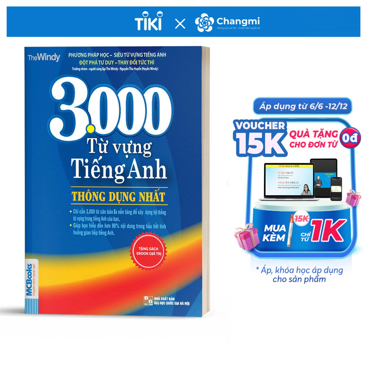 3000 Từ Vựng Tiếng Anh Thông Dụng Nhất (Tái Bản)