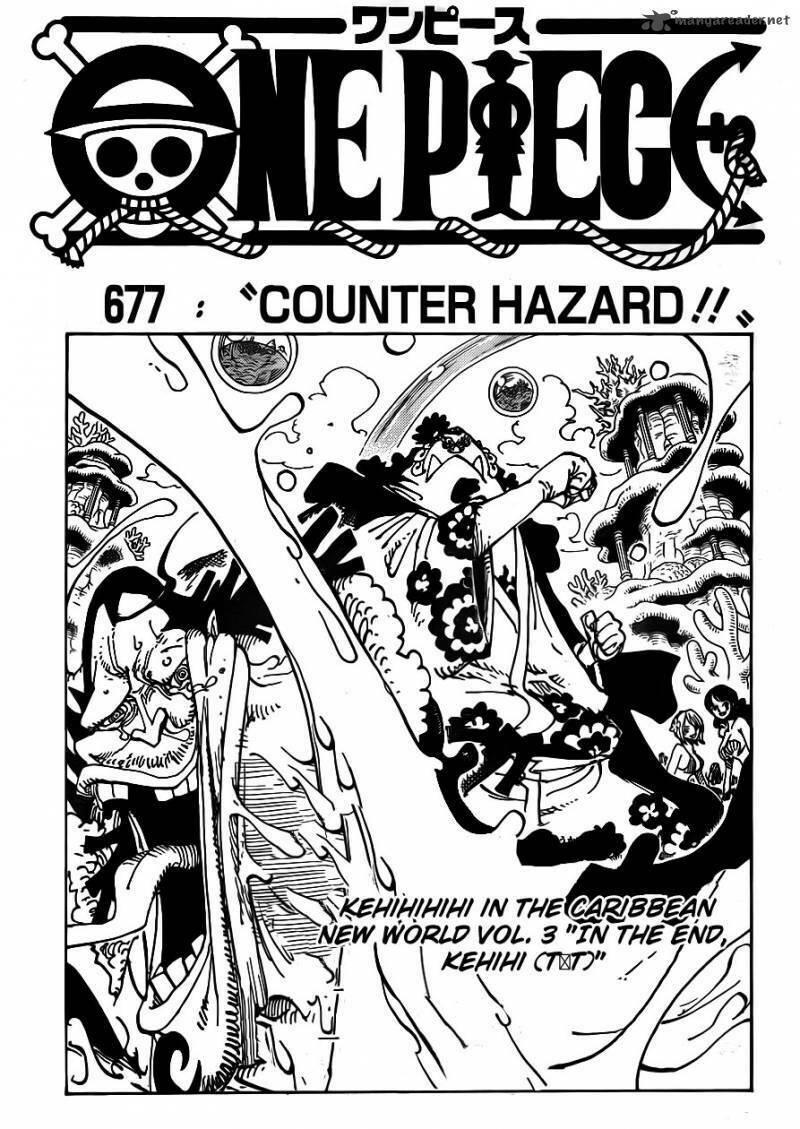 đảo hải tặc - one piece chapter 677 1