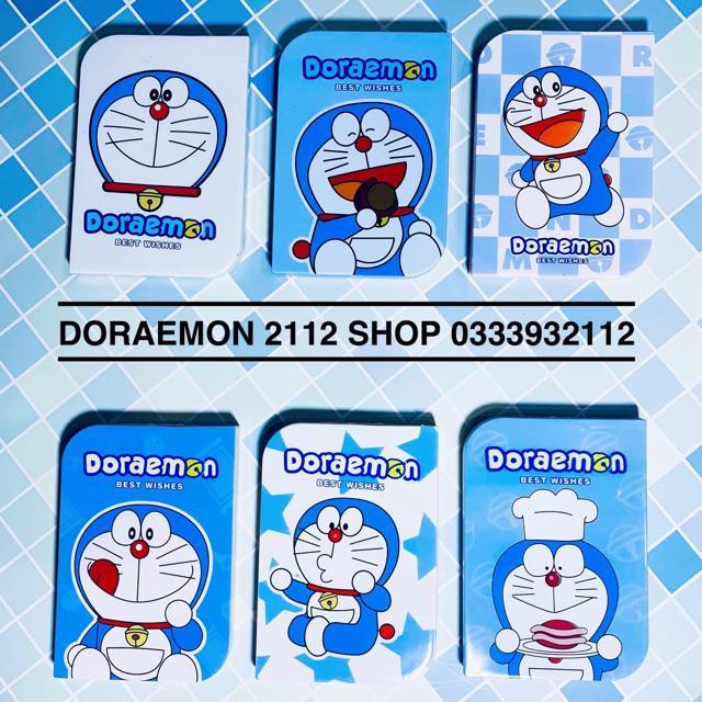 Gương kèm lược Doraemon