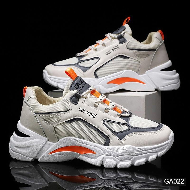 Giày Thể Thao Sneaker Nam - Dây Kẻ Guccc Siêu Đẹp GA022