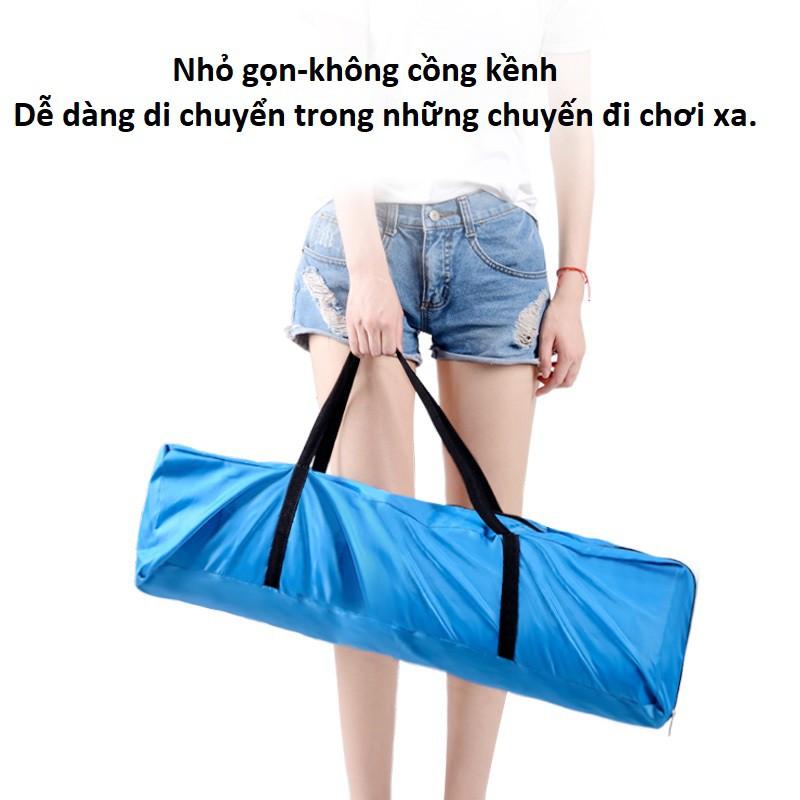 Lều cắm trại, lều du lich dã ngoại, câu cá 2m x 2m, dễ dàng gập mở, đóng gói nhỏ gọn, thuận tiện kèm 2 gối