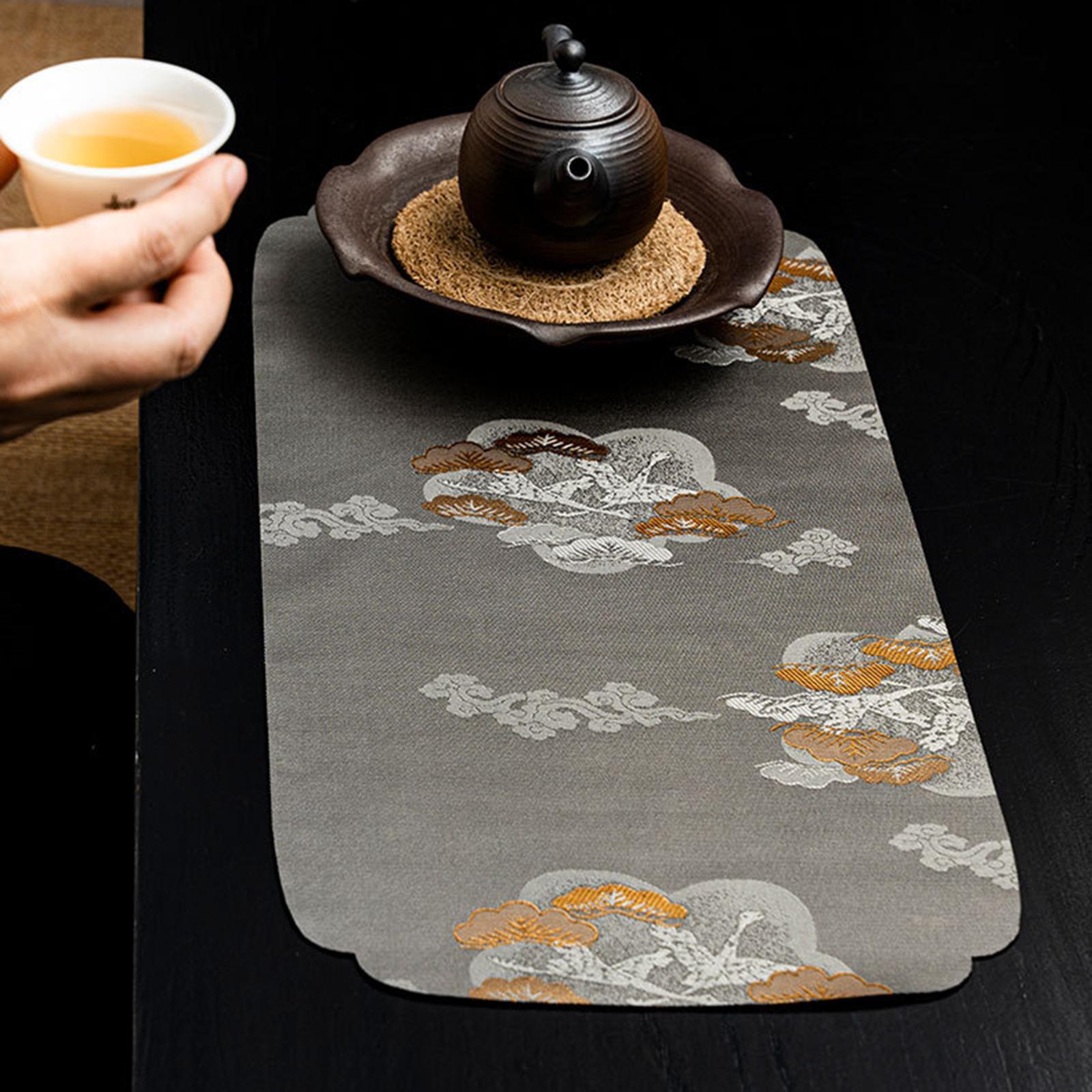 Tradtional Table Placemat Table Mats Reusable Home Decor Table Decoration Tea Mats Coffee Bar Mat for Hotel Home Events Dining Room Teahouse