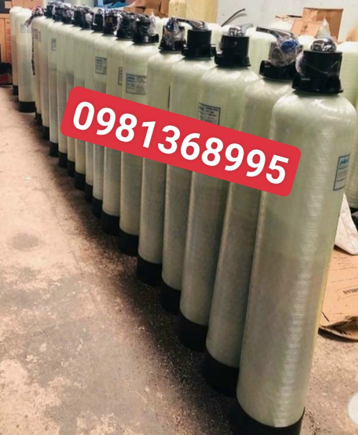 Vỏ Cột Lọc Nước Composite : Phi 220mm, Phi 250mm, Phi 300mm - Đã Bao Gồm Van 3 Ngã