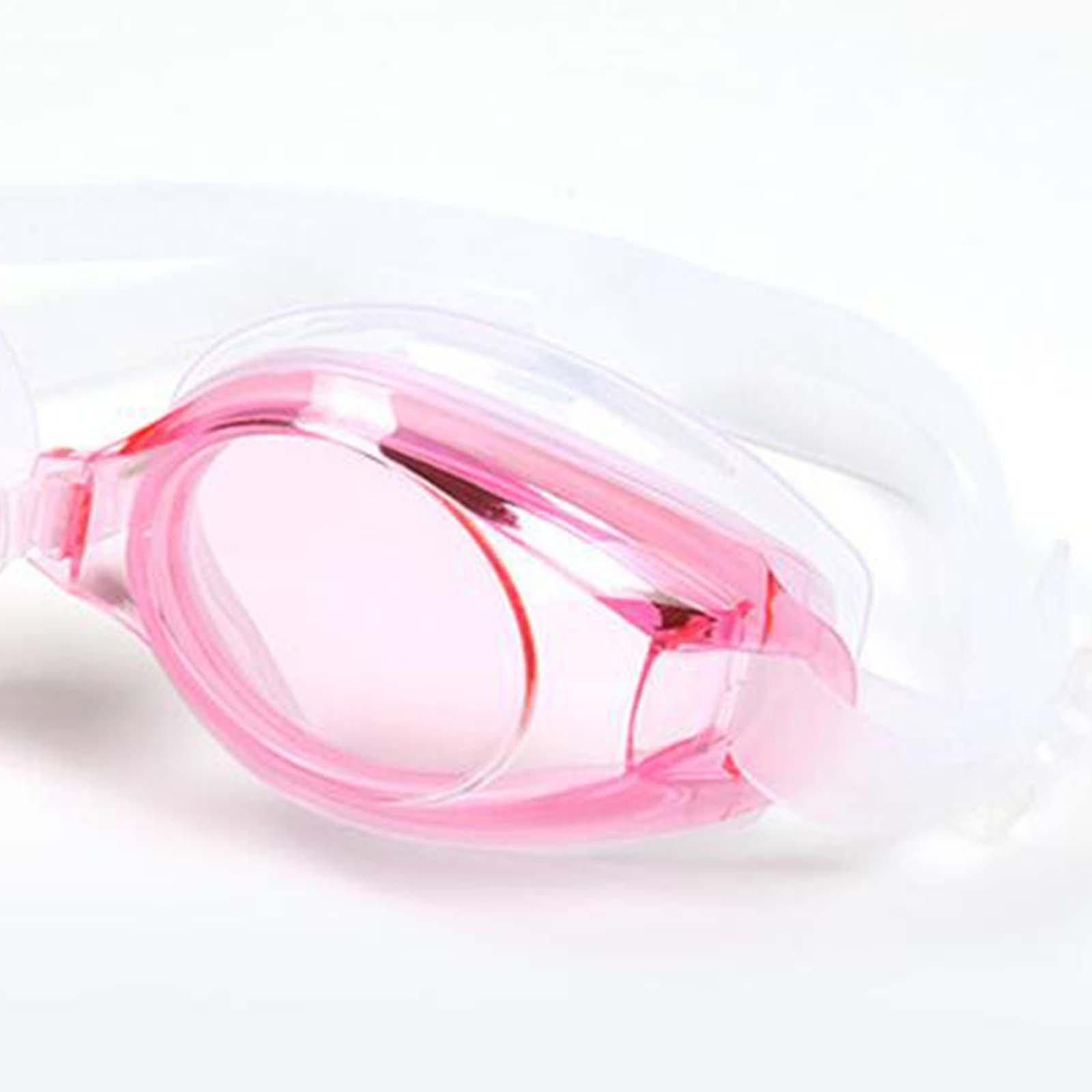Swimming Goggles Adult Soft Silicone Strap Comfortable Anti Fog Swim Goggles