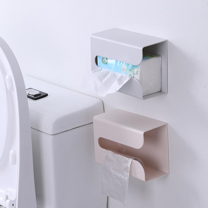 Hộp Đựng Khăn Giấy Đa Năng Dạng Dán Tiện Dụng