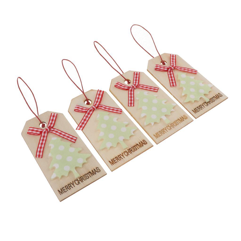 4 Pieces Wooden Discs Wooden Pieces Wooden Pendant For DIY Or DIY Children