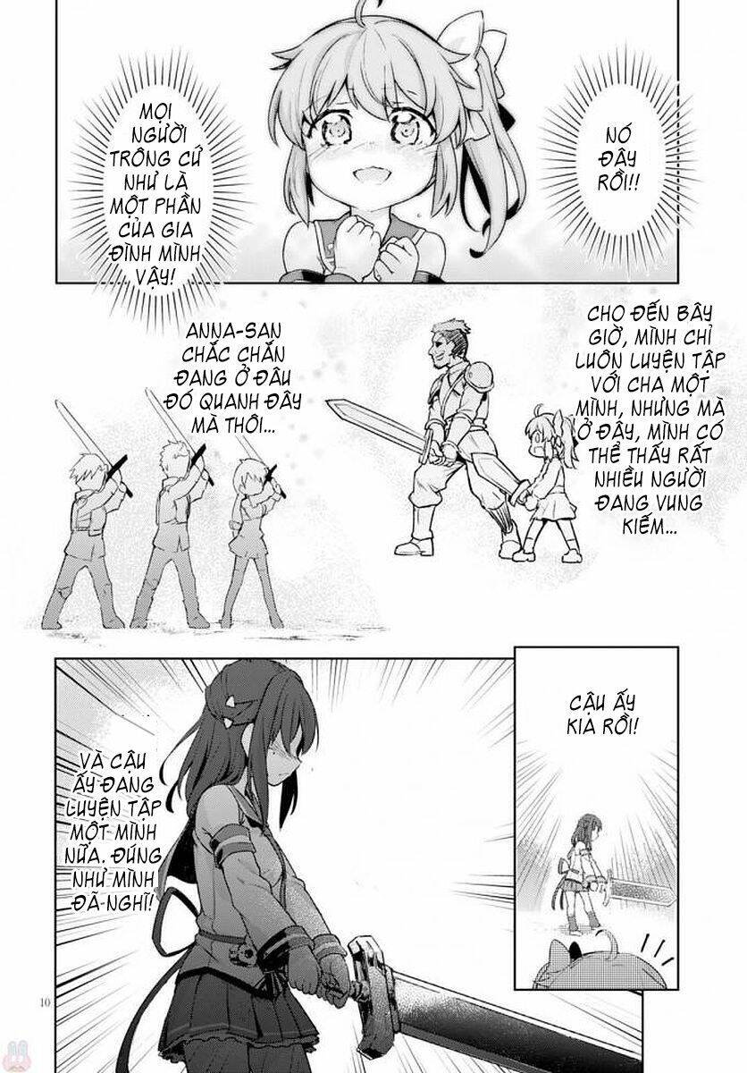 kenshi o mezashite nyugaku shitanoni maho tekisei 9999 nandesukedo!? chapter 4 13