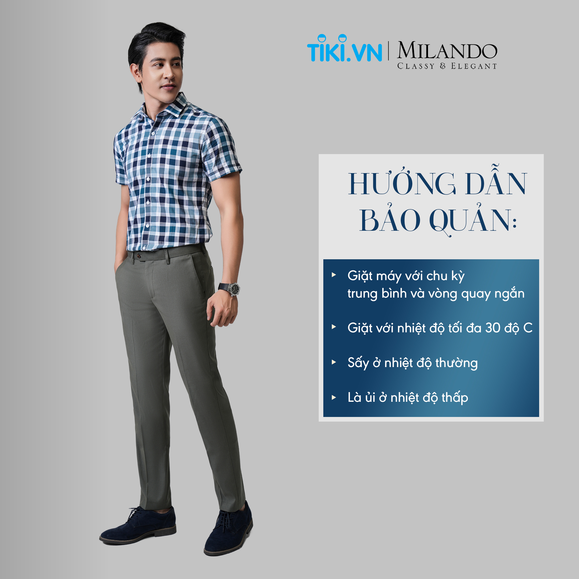 Quần Âu Nam Cao Cấp MYMILANDO Màu Xanh Đen - Chất Liệu Cao Cấp Bền Màu, Kiểu Dáng Slim Fit Trẻ Trung, Thời Trang Công Sở, Dạo Phố, Sự Kiện Sang Trọng