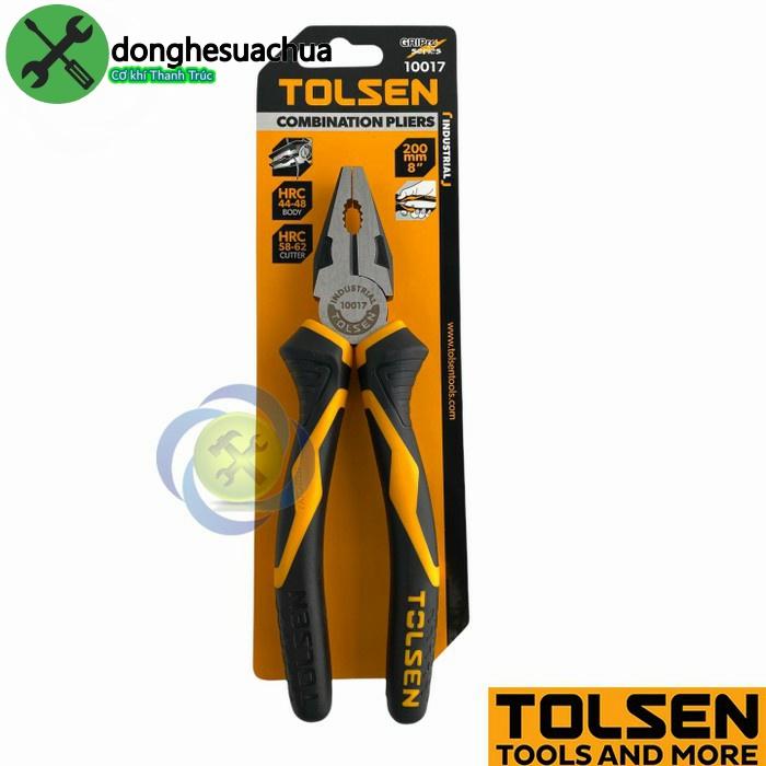 Kìm điện Tolsen 10017 công nghiệp 200mm 8 inch