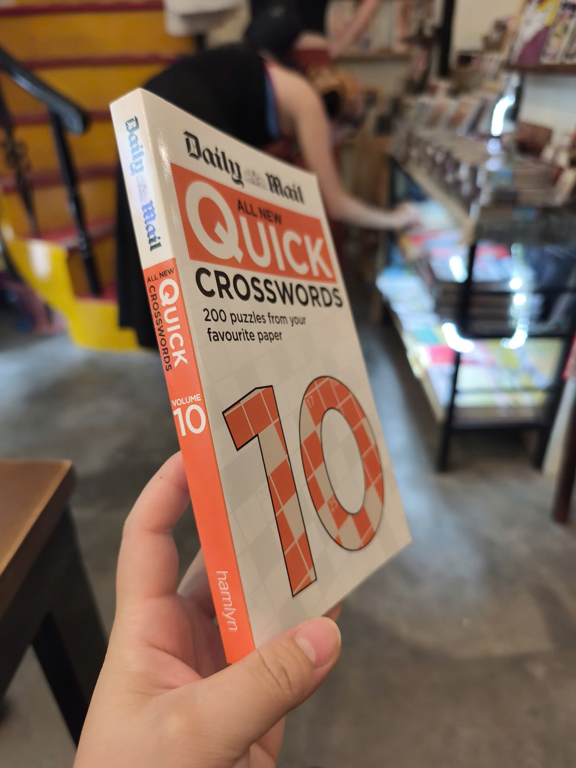 Sách - All New Quick Crosswords 10 | Games / Ngoại văn Nhập khẩu UK / Trò chơi ô chữ giải trí