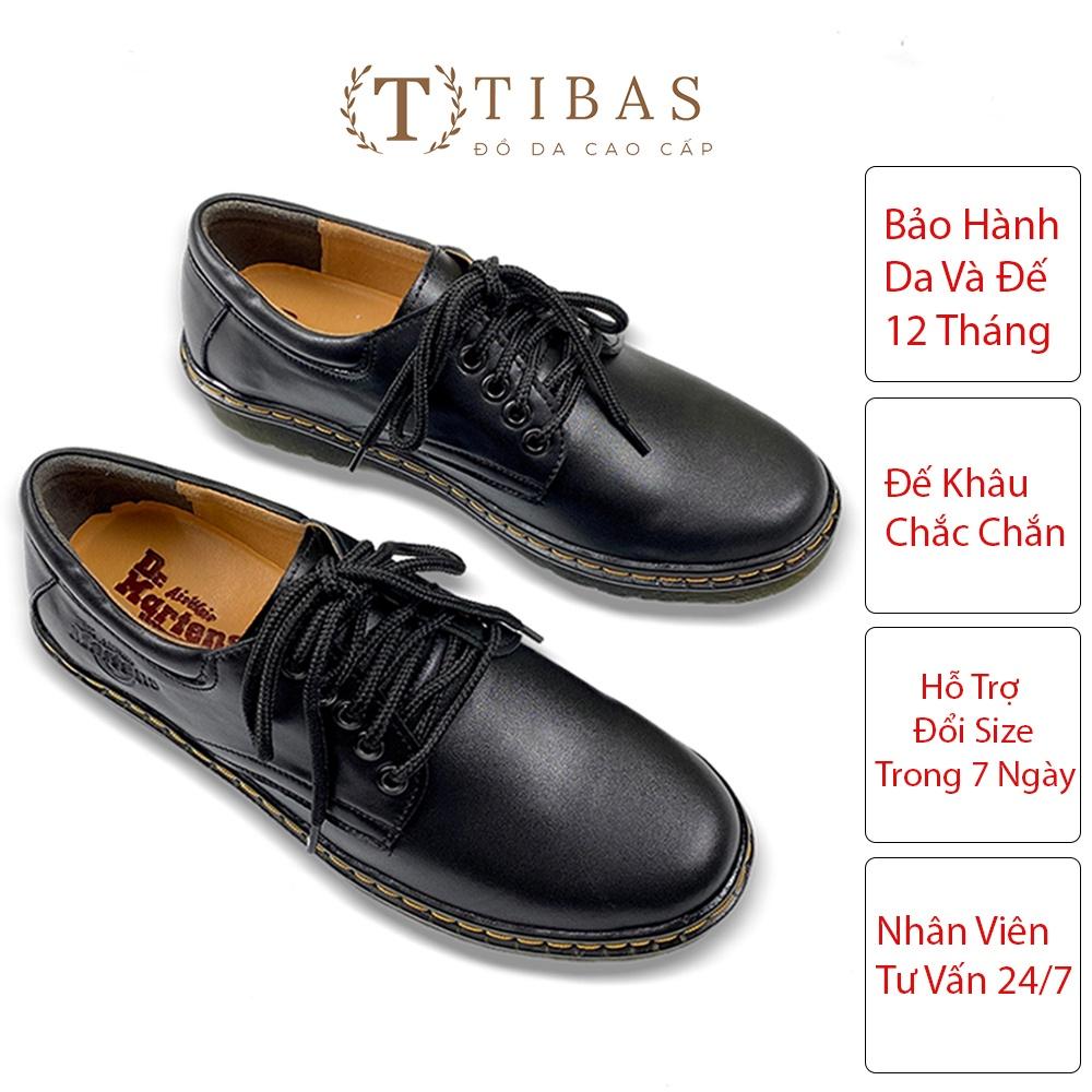 Giày Dr Martens 1461 Đế Kếp Cao Cấp, Giày Đốc Da Bò Nguyên Tấm Size 37-44 Bảo Hàng 12 Tháng