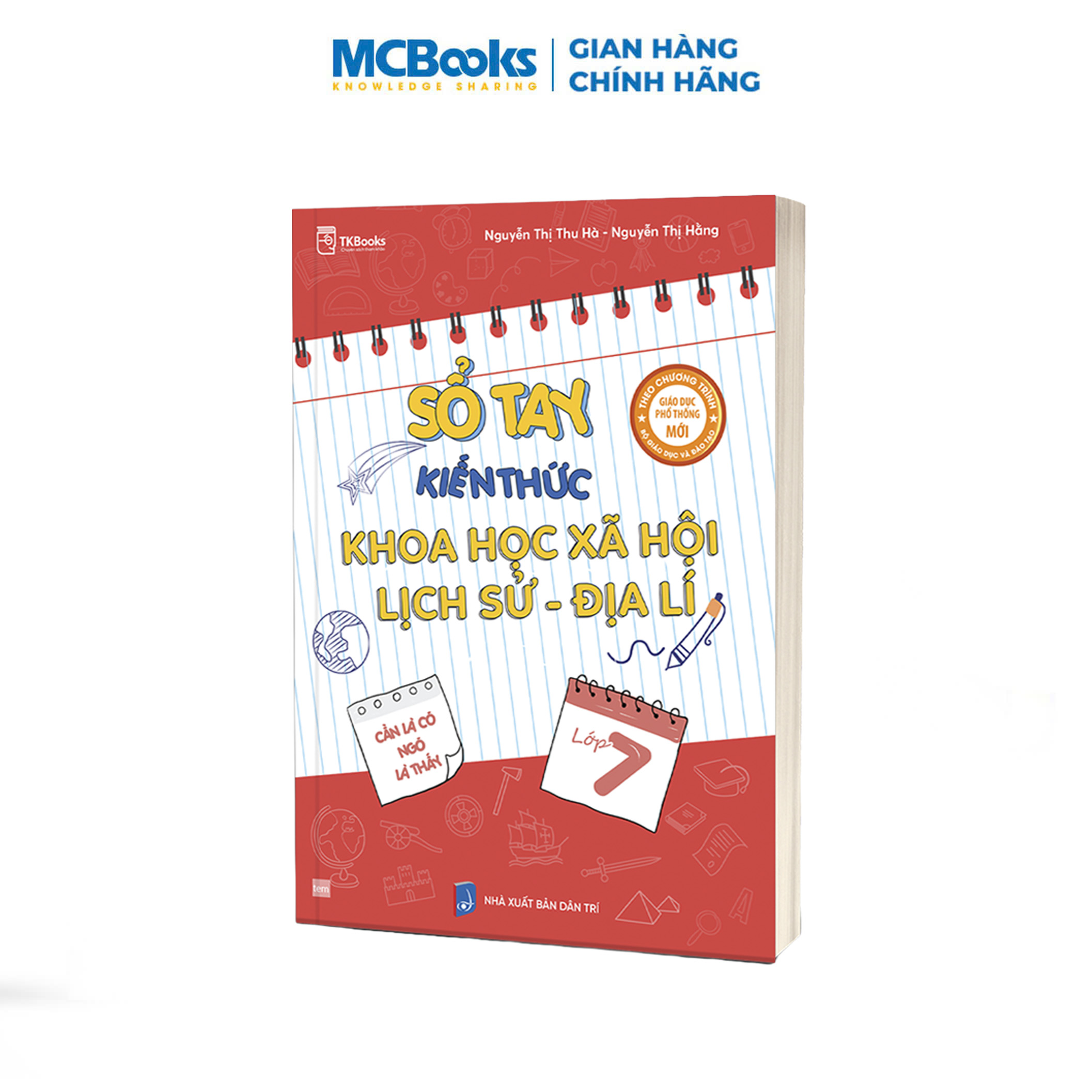 Sách - Sổ tay kiến thức khoa học xã hội Lịch Sử - Địa Lí lớp 7