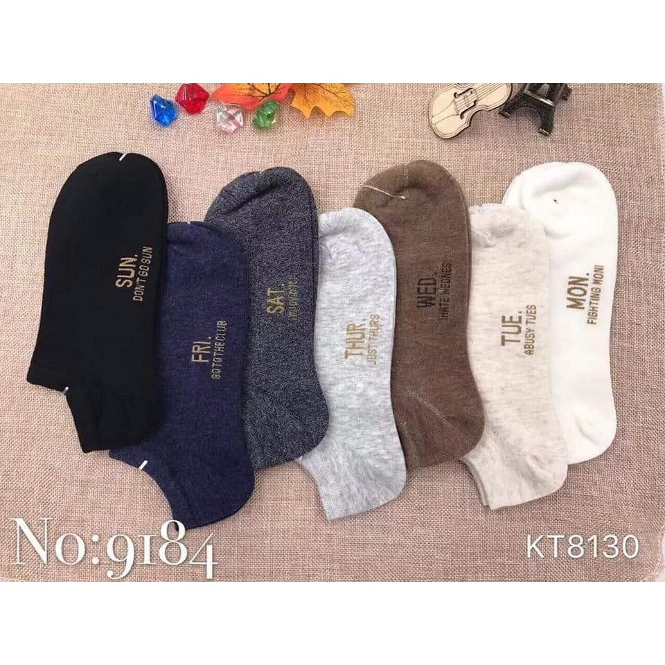 Combo Tất Tuần 7 Đôi 7 Ngày Loại 1