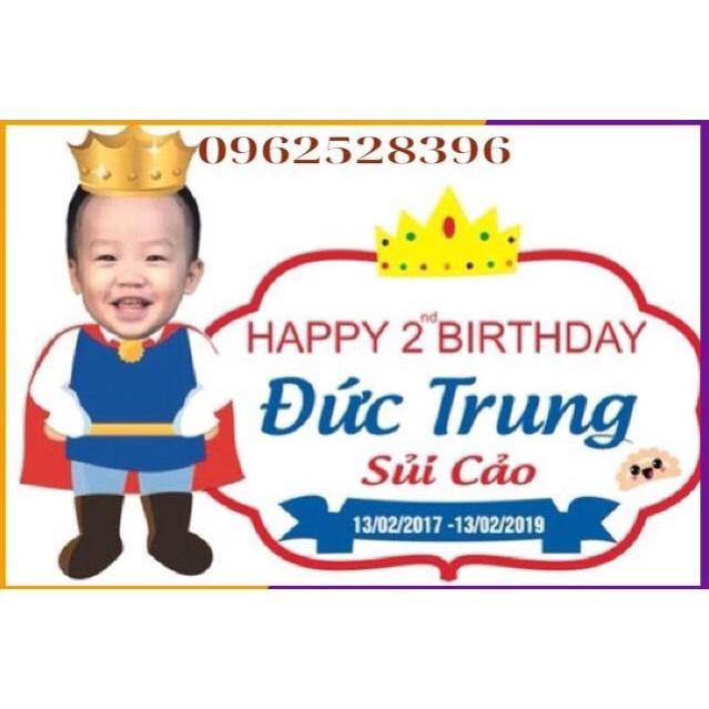️ Bảng Tên Treo Sinh Nhật Cho Bé ️