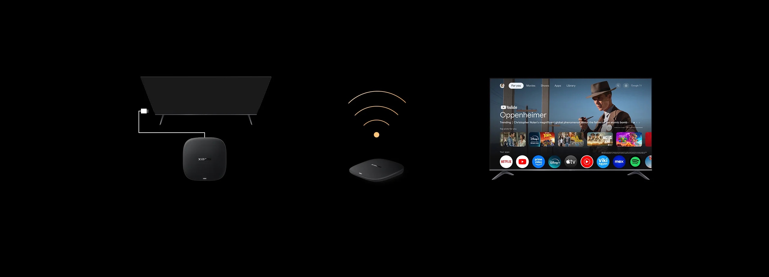 Tivi box Xiaomi Mi Box S EU 4K- Tiếng Việt - Hàng Chính hãng - PFJ4086EU