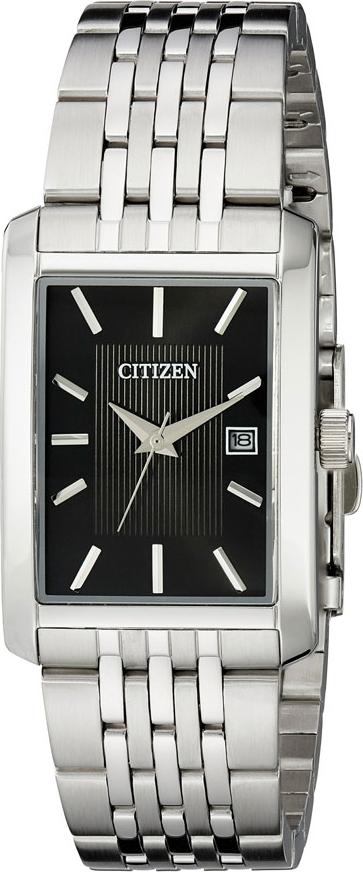 Đồng Hồ Nam Citizen Dây Thép Không Gỉ BH1671-55E - Mặt Đen