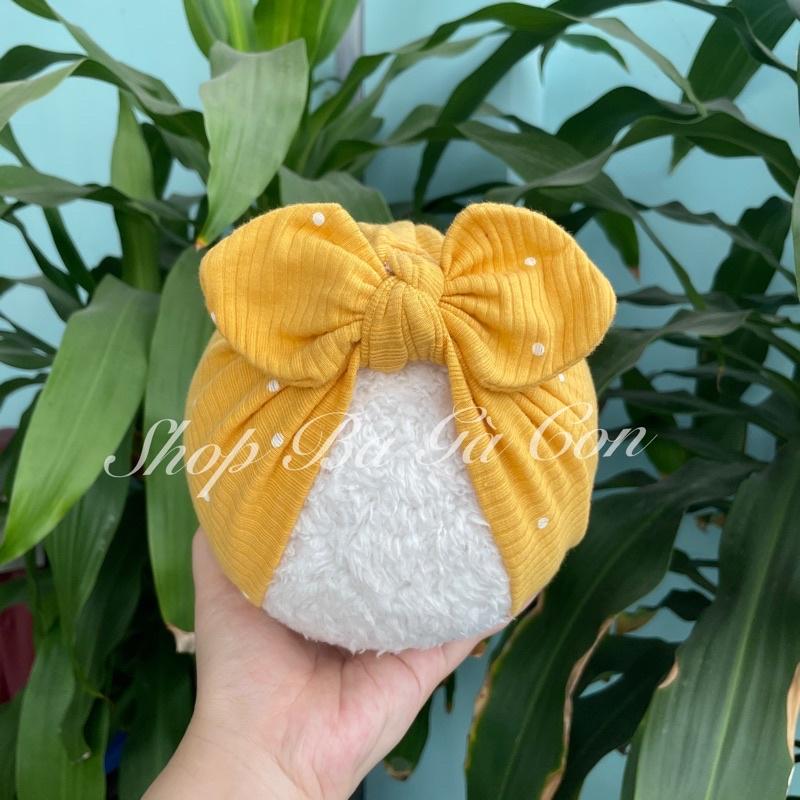 Mũ turban cho bé