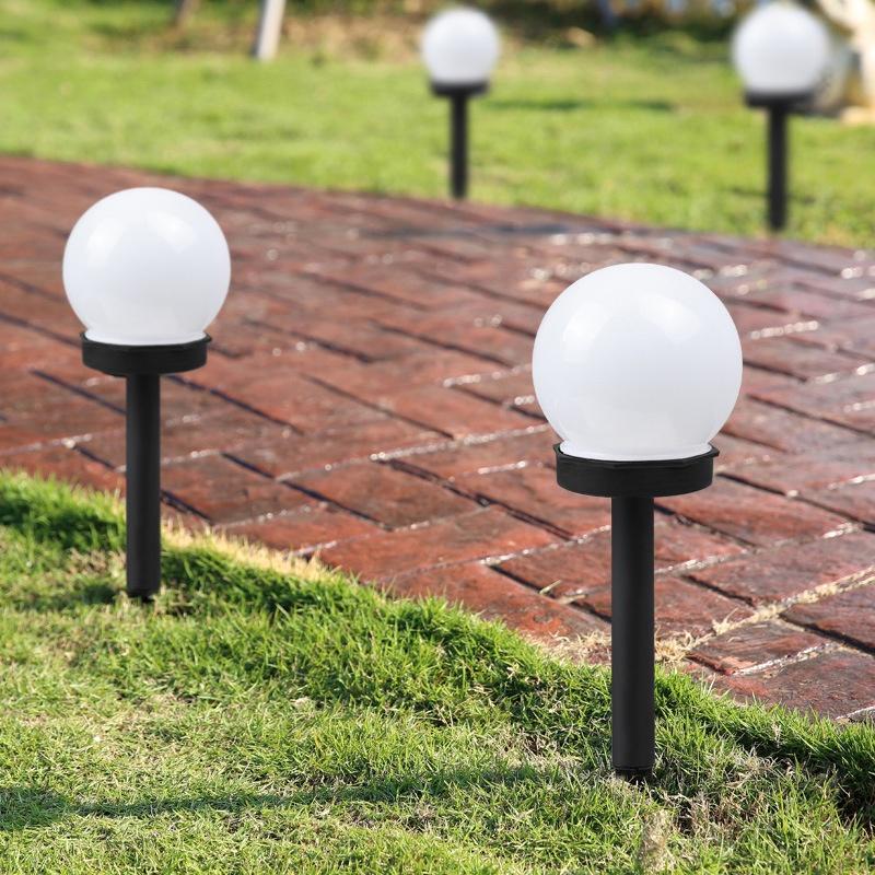 Bóng Đèn Led Hình Cầu Chống Thấm Nước Sử Dụng Năng Lượng Mặt Trời Dùng Trang Trí Ngoài Trời
