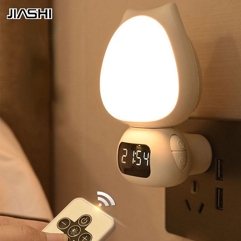 Đèn ngủ JIASHI điều khiển từ xa bảo vệ mắt đa năng tiện lợi