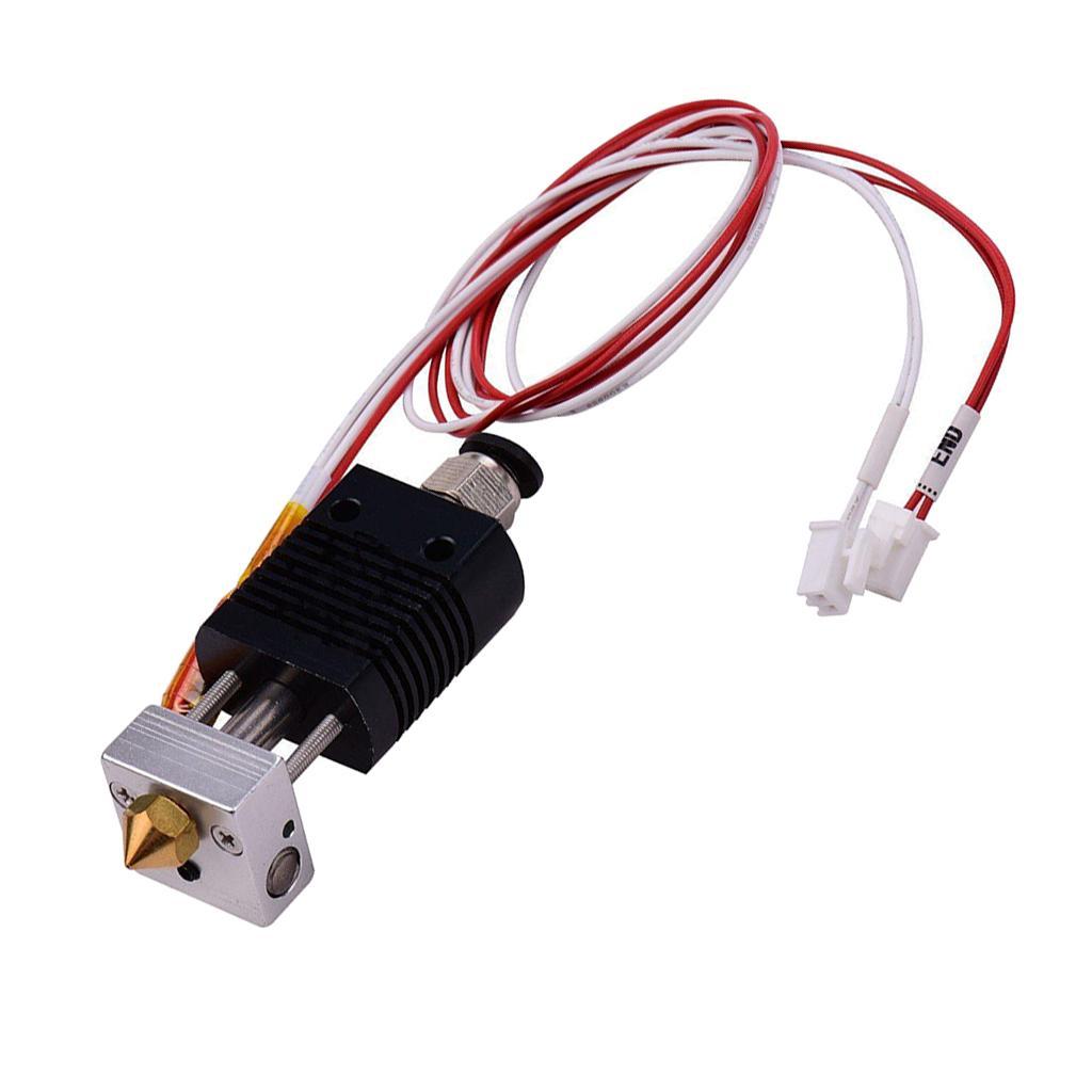 Kit 0.4mm Nozzle Extruder 24V 40W Aluminum Block For