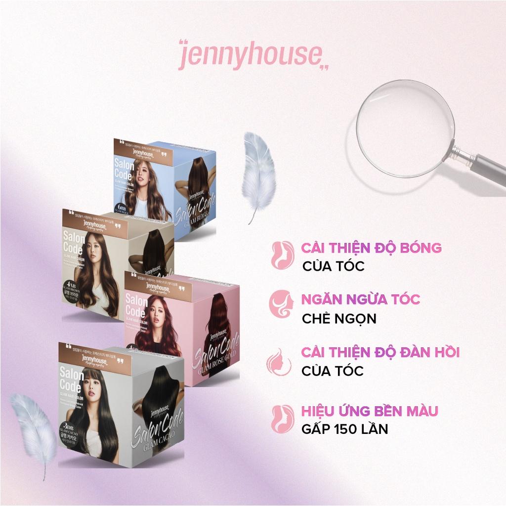 Thuốc Nhuộm Tóc Không Cần Tẩy JENNY HOUSE Salon Code 140g - 4 Màu Sắc Thời Trang Chuẩn Salon