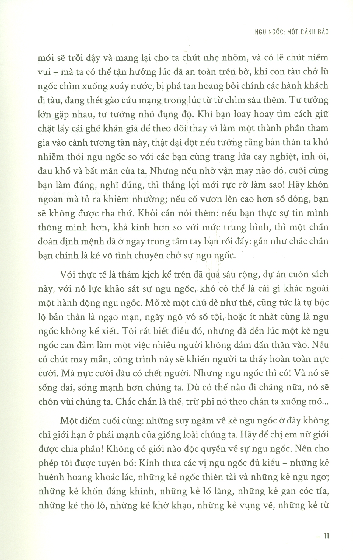 KẺ KHÔN CŨNG CÓ KHI KHỜ - Tâm Lý Học Về Sự Ngu Ngốc Của Con Người