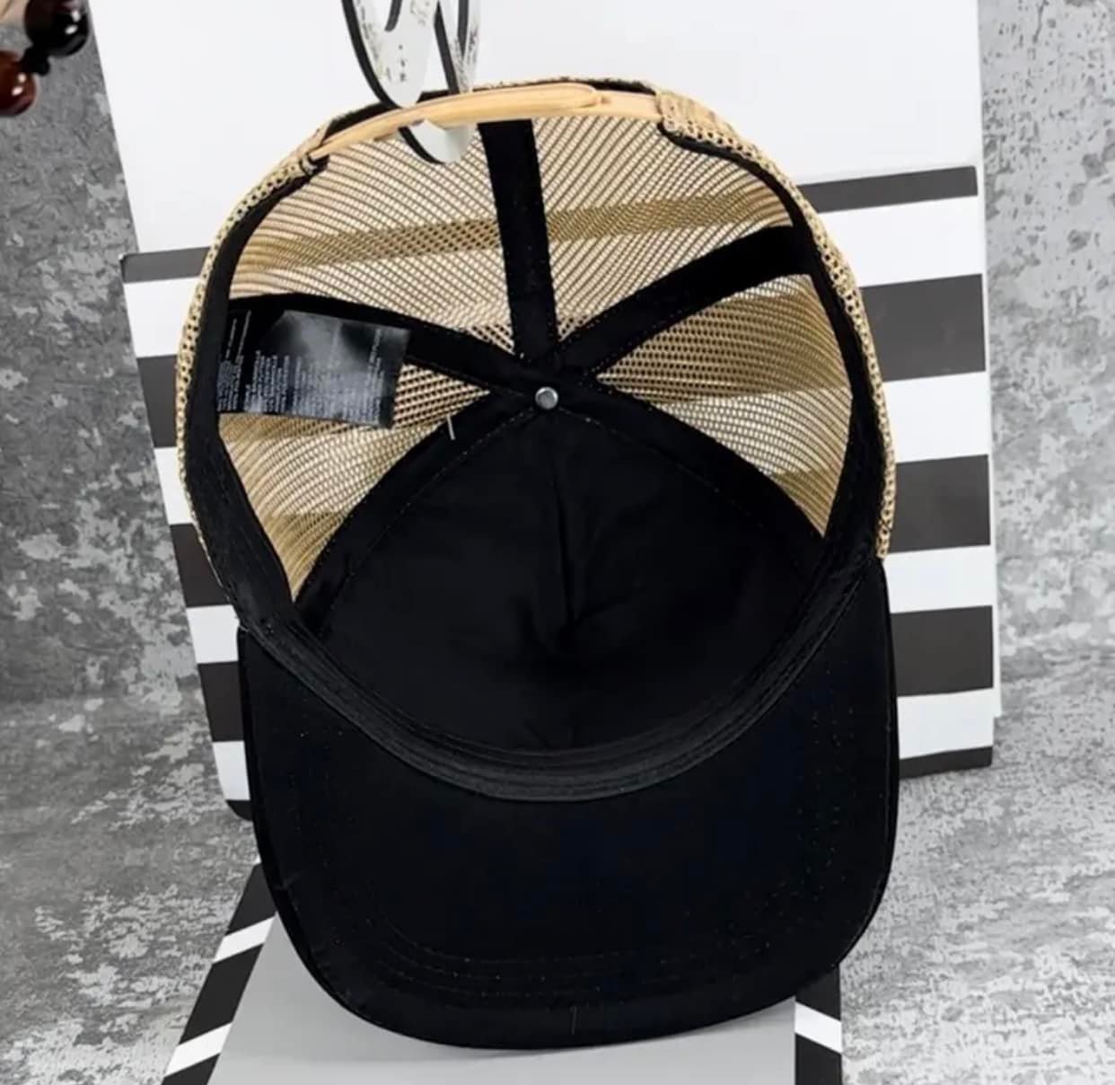 Nón hiphop, mũ snapback Imogene vải kaki phối lưới form chuẩn thời trang đường phố siêu đẹp