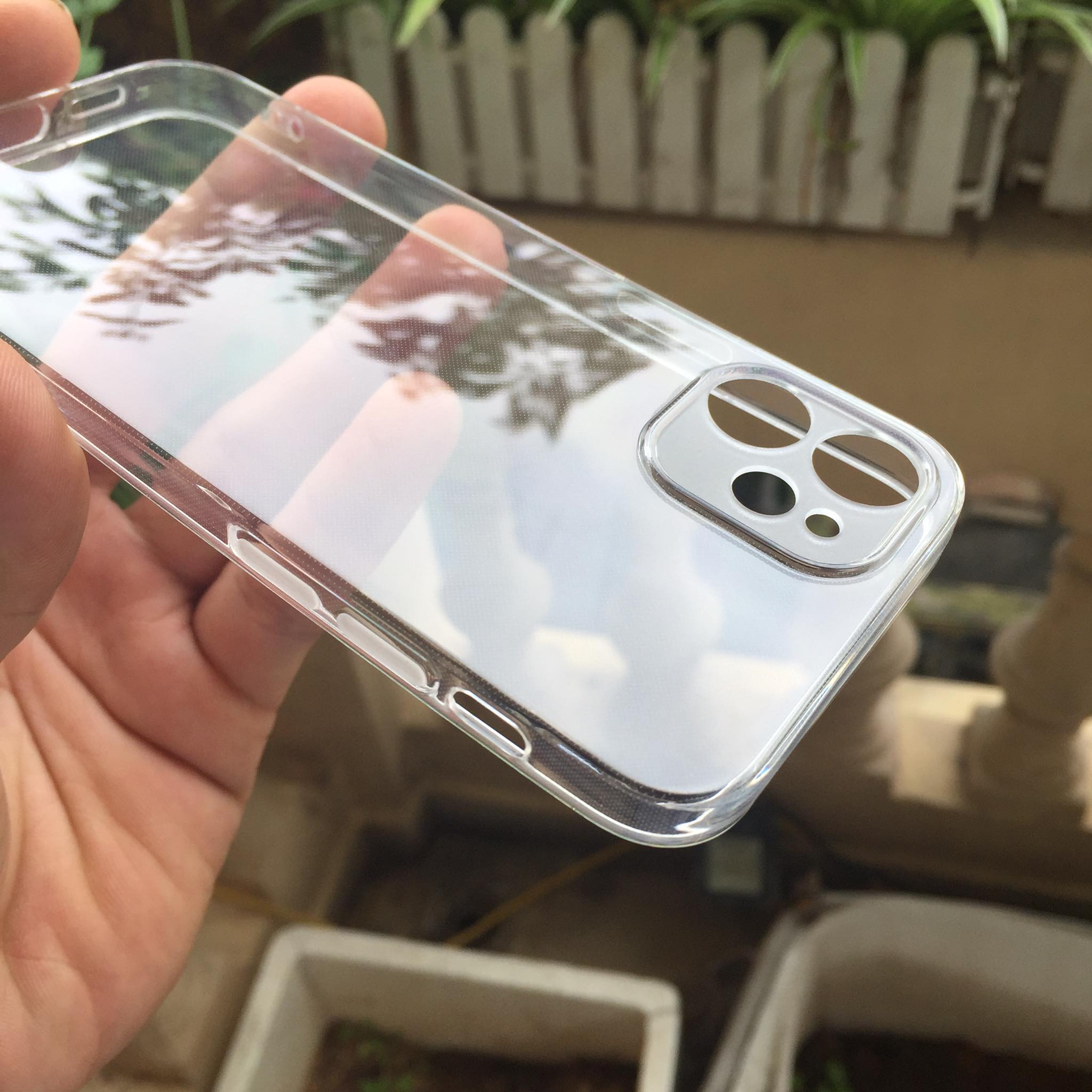 Ốp lưng silicon Gor cho Apple iPhone 12 Mini 5.4 inch siêu mỏng, có gờ bảo vệ camera- Hàng nhập khẩu