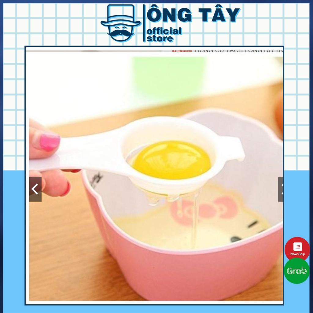 Dụng cụ tách lòng đỏ trứng gà bằng nhựa