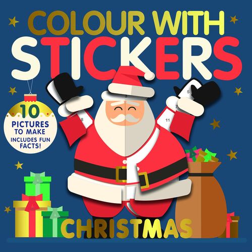 Colour with Stickers: Christmas