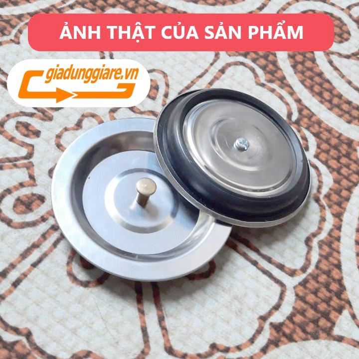 (Bán sỉ) Bộ lọc rác bồn rửa chén bát bằng inox dễ dàng thay thế cho gia đình (Gồm giỏ lọc rác và nắp) - giadunggiare.vn