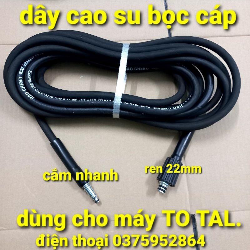 dây rửa xe cho máy TOTAL, vòi xịt TOTAL