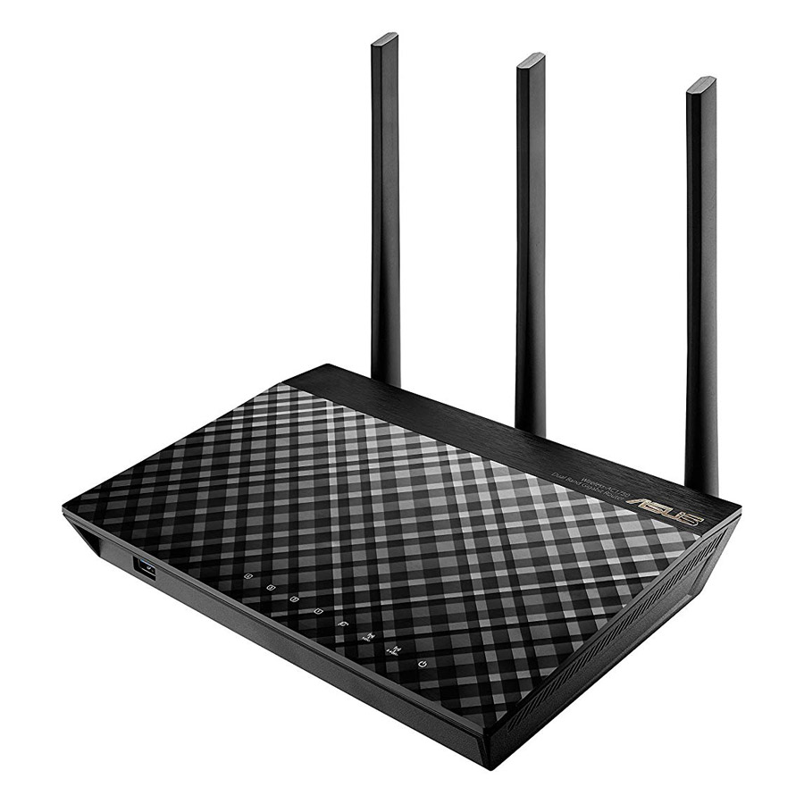 Router Wifi Mesh Asus RT-AC67U (2 Pack) Băng Tần Kép AC1900 - Hàng Chính Hãng