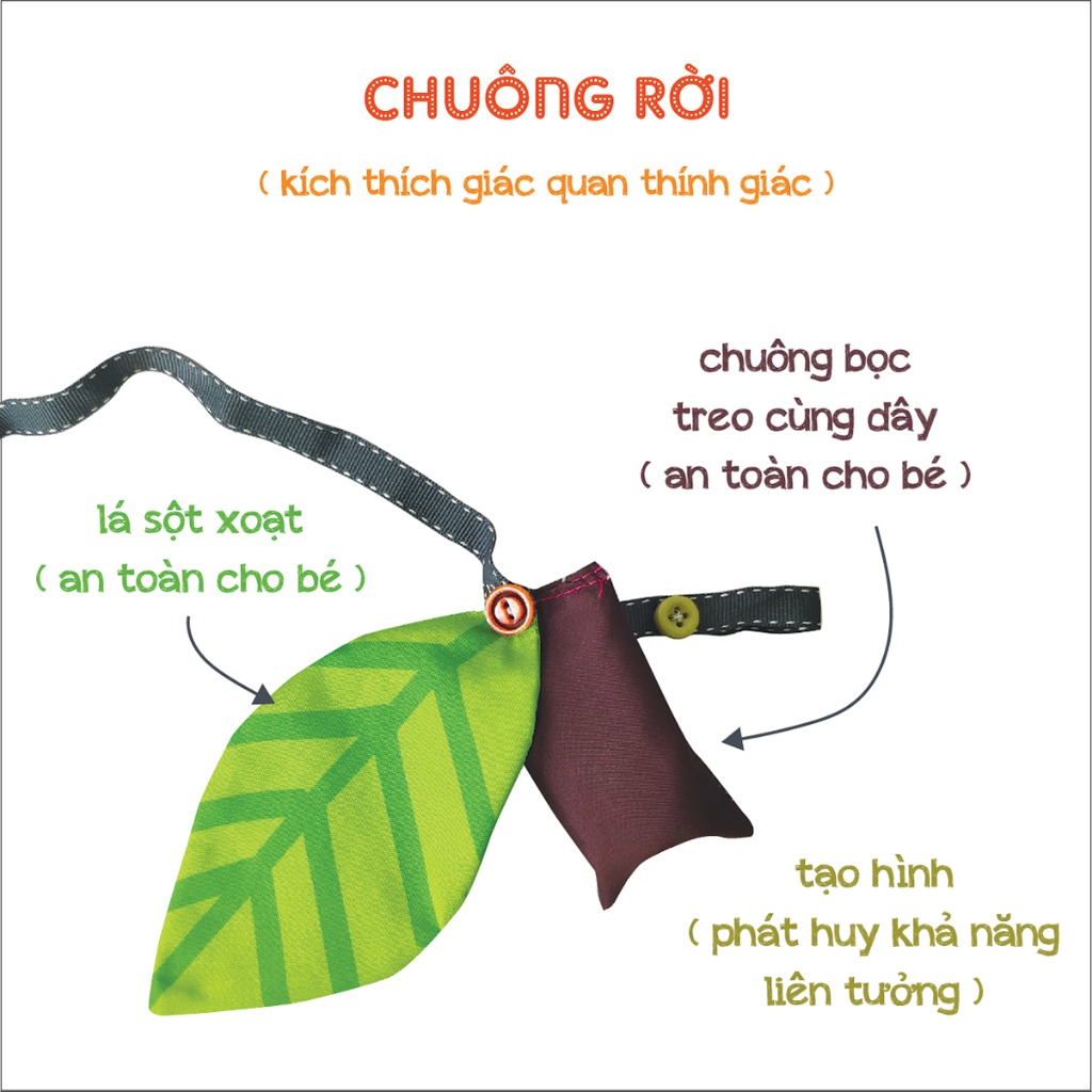 Bóng Montessori Leaves (PiPô Việt Nam)