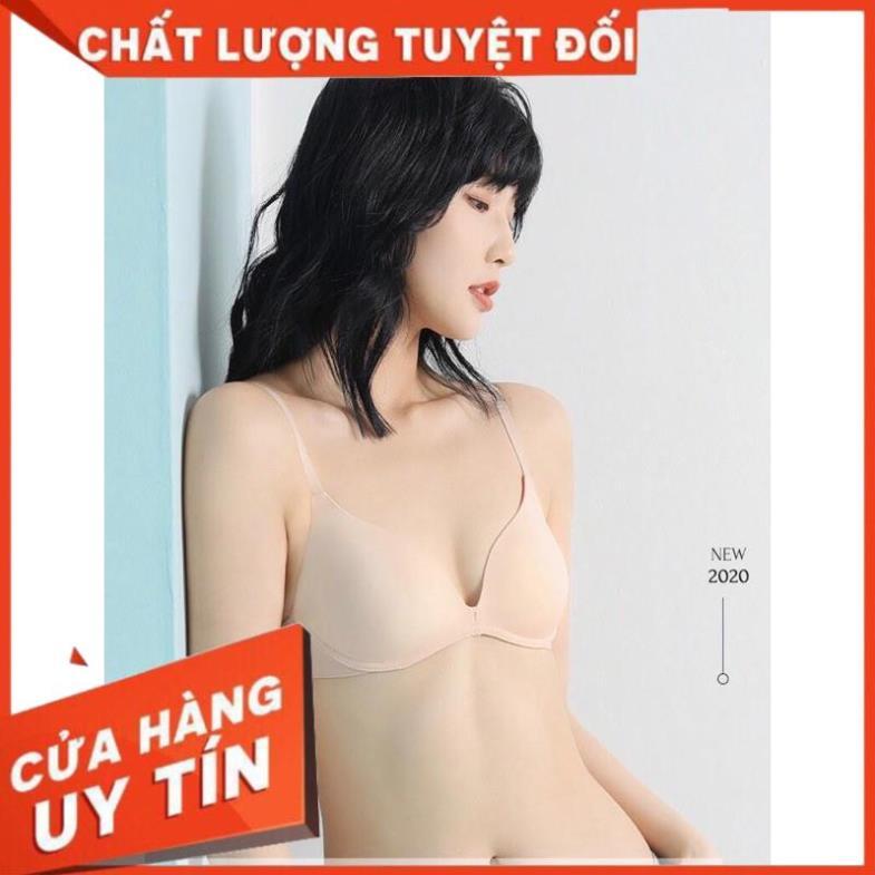 Áo Lót Su Lụa Sữa Đệm Mỏng, Không Gọng Tàng Hình Chống Lộ Viền 006