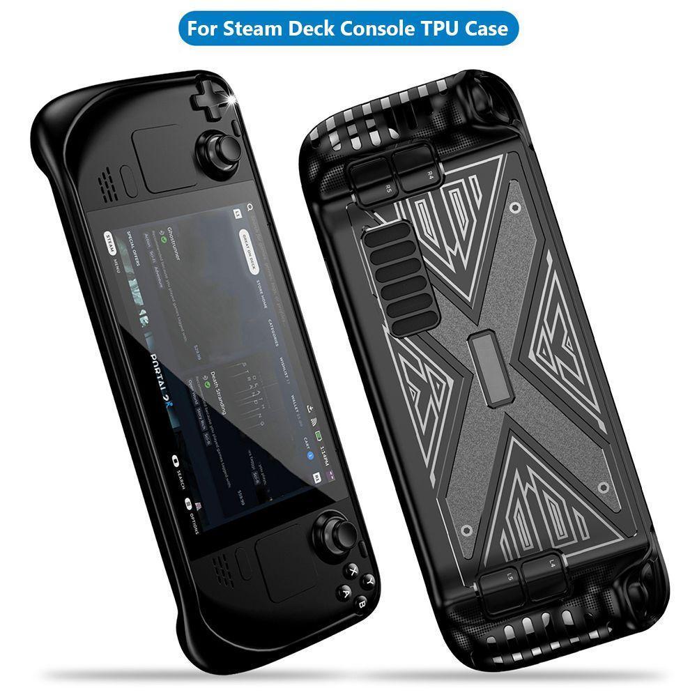 Ốp TPU mềm chống rơi chống sốc cho máy chơi game cầm tay Steam Deck