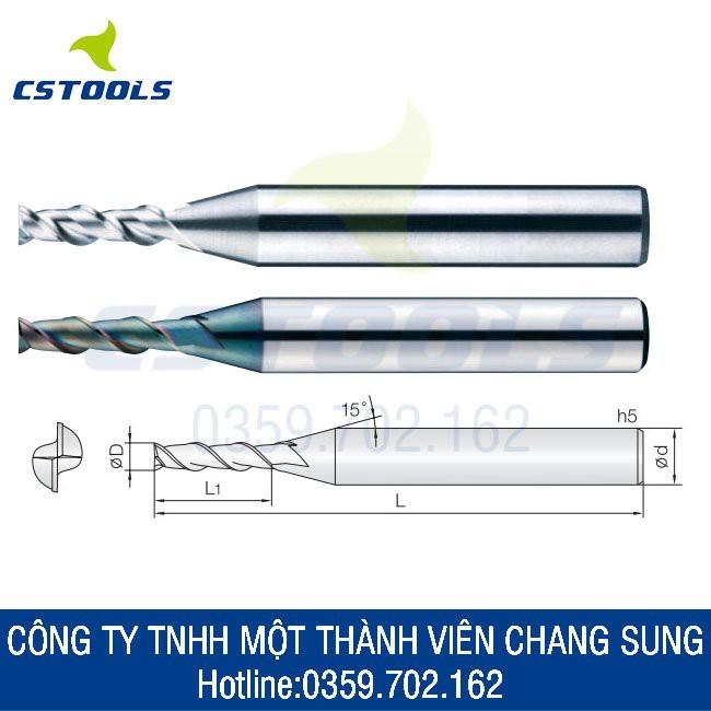 Mũi dao phay 2 Lưỡi -2ALE