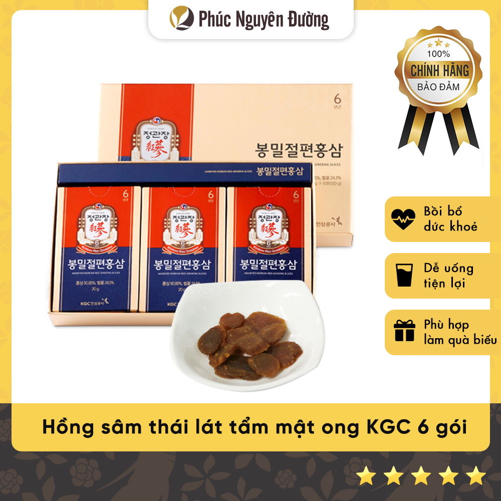 Thực Phẩm Chức Năng Hồng Sâm Tẩm Mật Ong KGC Cheong Kwan Jang KRG