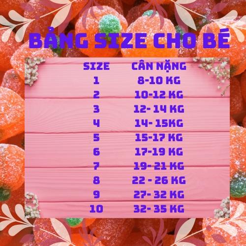 Váy bé gái, đầm bé gái hoa nhí màu đỏ cực xinh cho bé gái từ 1-10 tuổi tại Mom's Choice